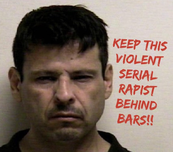 Petition campaign image of Troy Richey with a call to keep him behind bars